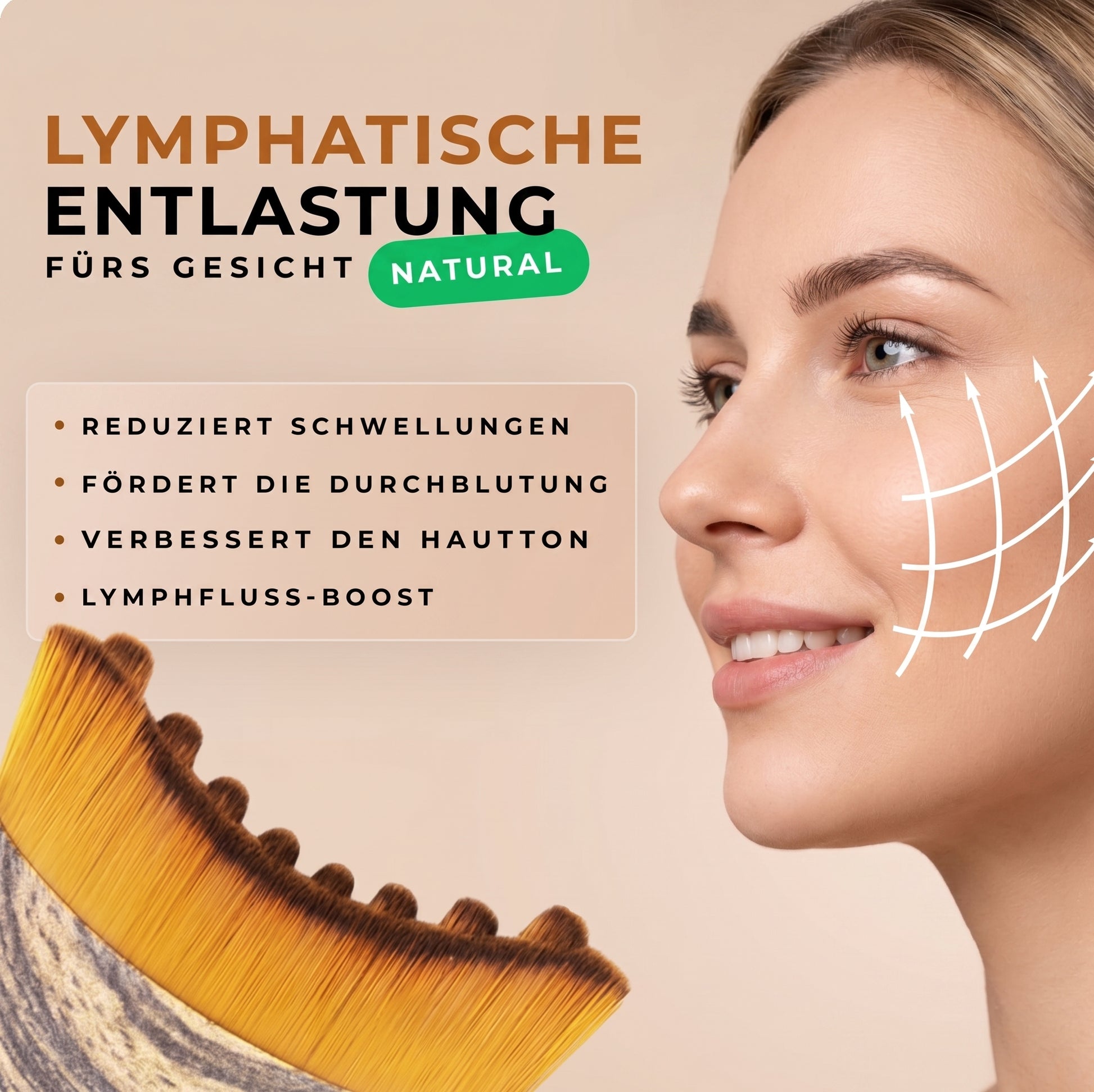 Lymph-Bürste
